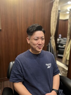 ヒロギンザ 五反田店(HIRO GINZA) かきあげスキンフェード