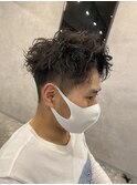 【ツイストスパイラルアップバング】