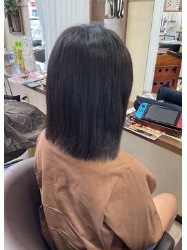 コアフィールフィス(COIFFURE fils) 《見附　今町》学生カット　ワンレン　ミディ
