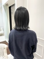 ネオリーブギンザ 銀座店(Neolive GINZA)&nbsp;ブルーブラックカラー　艶スタイル