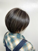 オアシス ガーデン 蒲田店(Oasis GaRDEN)&nbsp;ハイライトを入れたかきあげボブ