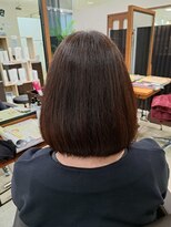 ブレス ザモール郡山店 【BLESS 】N.カラー白髪染め+カット