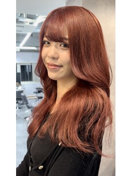 フィーネ 横浜(Fi -Ne) ロング×ワインレッド