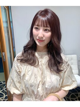 ビーハイブ 一番町店 アヴェダ(BEHIVE) 大人かわいいラベンダーピンク