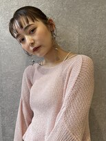 アース 三軒茶屋店(HAIR&MAKE EARTH) 三軒茶屋_レディース_ヘアアレンジ_ヘアセット_ミディアム_ボブ