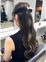 ディア(.eer) お上品ハーフアップ♪