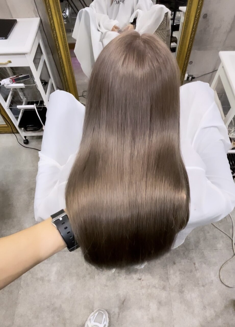 MIRAC町田店】髪質改善ULTOWAトリートメント×透明感カラー：L189646814