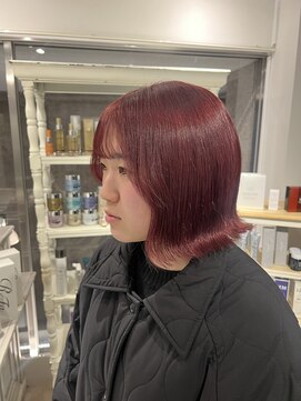 クレビア 名古屋(CreBiA) チェリーピンク/外ハネボブ