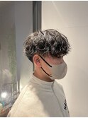 緩め波巻パーマ