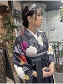 卒業式袴着付け・ヘアセット【立川/加藤沙久楽】