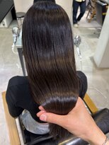 トレス(TRESS)&nbsp;艶カラー　髪質改善トリートメント　酸熱トリートメント