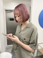 ケプカ(KEPKA)&nbsp;ハイトーン ボブ ベイビーピンク