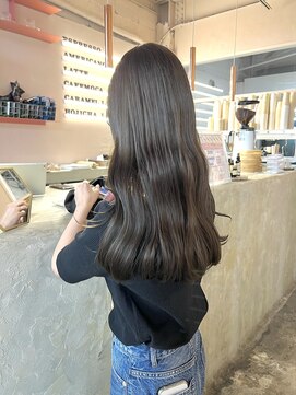 イル(iru) 【iru/谷町/上本町】ブリーチなしオリーブベージュ♪