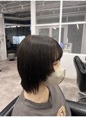 顔周りレイヤーボブ