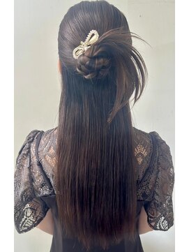 スタイル 横浜(STYLE) 横浜/ヘアセット/編みおろし/カチモリ/アレンジ