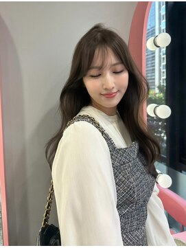 ボタン シブヤ(VOTAN SHIBUYA) ベージュカラー×ゆったり色っぽロングヘア