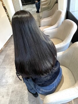 ナンバー ジルバ 立川(N° jillva) 韓国顔まわりレイヤーカット髪質改善透明感カラー20代30代40代