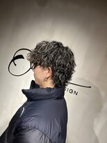 ワンス(Once)&nbsp;ハイライト×波巻きウルフ/ツイストスパイラル/ウルフパーマ