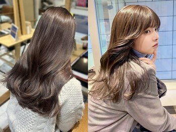 ラボヌールヘアー 宇都宮店(La Bonheur hair)の写真/髪質改善トリートメントで艶髪へ★ケアとコーティングを同時に！カラーや縮毛矯正と同時施術OK【宇都宮駅】