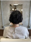 大人女性のためのリッジボブパーマ