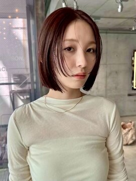 スクリーンギンザメゾン 銀座(SCREEN GINZA MAISON.) クラゲヘアー/小顔に見せるヘア/ココアベージュ/銀座