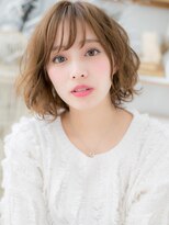 モッズヘア 上尾西口店(mod's hair) 細巻きハイライト韓国風大人可愛いボブパーマh4上尾20代30代40代
