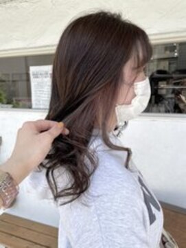 アルファ(alpha) 大人ガーリー/ダークアッシュ/似合わせカット/ミディアムレイヤ