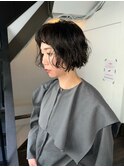 【BOW style】ショートバングパーマ &nbsp;&nbsp;&nbsp;&nbsp;[本町/心斎橋/堺筋本町]