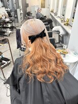 シェイロ(Cielro)&nbsp;【オレンジ×ホワイト/デザインカラー】SAKI