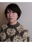 大人カジュアルショートスタイル/宮崎