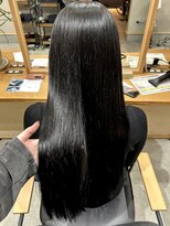 ベースヘアー(BASE hair)&nbsp;透け感のある上品ブラックカラー
