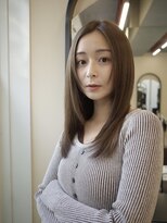 ヌヌ 渋谷 原宿 明治神宮前(nunu)&nbsp;レイヤーカットウルフカットボブグレージュオリーブべージュ