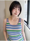 【TLUUSダークパープルミルクブラウンナチュラルショート】