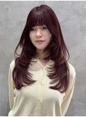 韓国ヘア/韓国スタイル/縮毛矯正/髪質改善/レイヤーカット