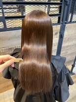 ヘアーミューズ リベロ(hair muse Livero) 【Livero】ツヤストレート×ナチュラルブラウン