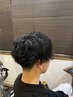 ［8月限定］お任せ似合わせカットパーマ＆男の清潔眉カット