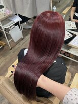 シュシュバイジャガラ 千葉駅北口店(chou chou byJAGARA)&nbsp;艶々ワインレッド【chouchou千葉・千葉駅】