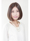 大人系ツヤ感ボブ