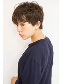 大人ショートがかっこ可愛い束感[恵比寿駅/髪質改善]