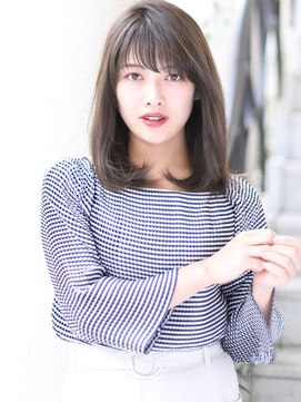 グランド(GRAND) 25歳からの【毛先パーマ /黒髪/ことりベージュ】