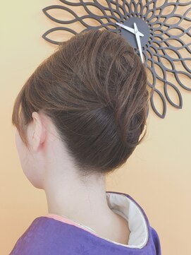 プライベートルーム PrivateRoom 入学式着物仕上げ♪