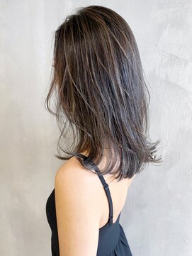 アイティー バイ アルバム 浦和店(IT by ALBUM) コントラストハイライト_セシルカットココアブラウン_ba298531