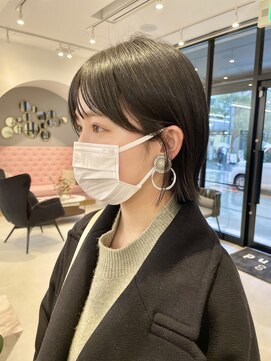 サンド 大阪梅田(sand) @eri_sand_[大阪梅田駅/マッシュ/くびれヘア/メルティカラー]