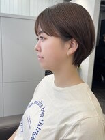 キートス(Kiitos)&nbsp;丸みショート/マッシュショート/シースルーバング/大阪/梅田