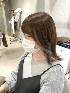 リル 住吉店(LiL) 2022 AW グレージュカラー×イヤリングカラー☆*°