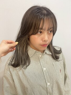 ニコ(nico) グレーシルバーのフェイスフレーミング