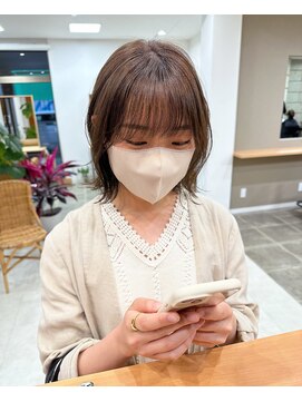 シンス(Since) ワンカールから外ハネスタイルへ変化を