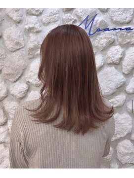 モアナバイヘッドライト 綱島店(Moana by HEADLIGHT) 【Moana綱島】#オレンジベージュ#髪質改善#20代#30代#40代