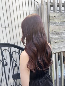 センスヘア(SENSE Hair) ブリーチなし！カシスレッド