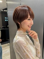 ハルキミナト ジャパン トウキョウ(HARUKI MINATO japan TOKYO)&nbsp;30代40代50代マッシュショート顔周りレイヤー似合わせカット